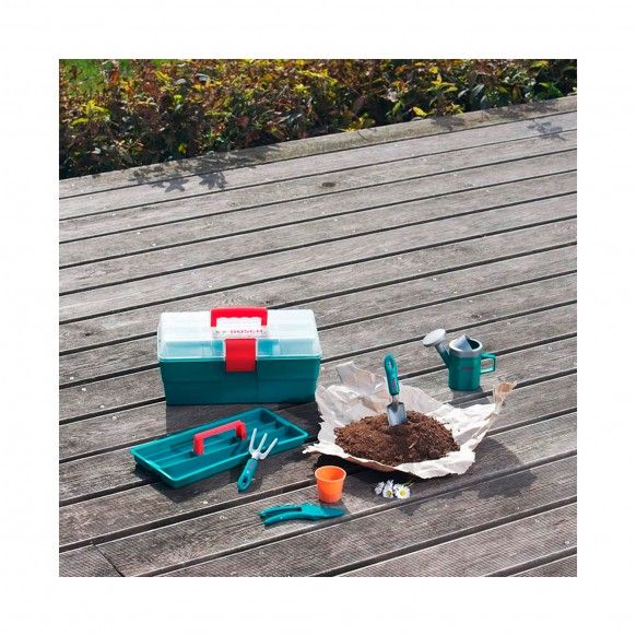 BRINQUEDO CAIXA DE JARDINAGEM BOSCH 6 PE�AS