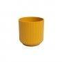 VASO LUNA 15CM AMARELO VASO LUNA 15CM AMARELO