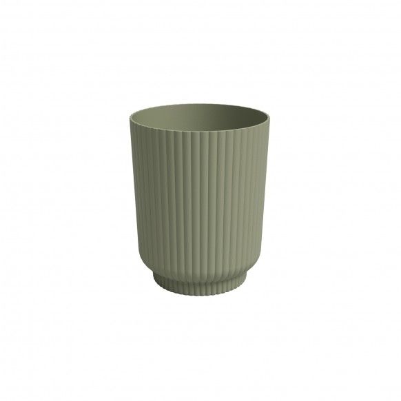 VASO MIAMI WAVY ORQUIDEA 12.5CM VERDE CINZA VASO MIAMI WAVY ORQUIDEA 12.5CM VERDE CINZA