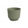 VASO MIAMI WAVY 20CM VERDE CINZA VASO MIAMI WAVY 20CM VERDE CINZA