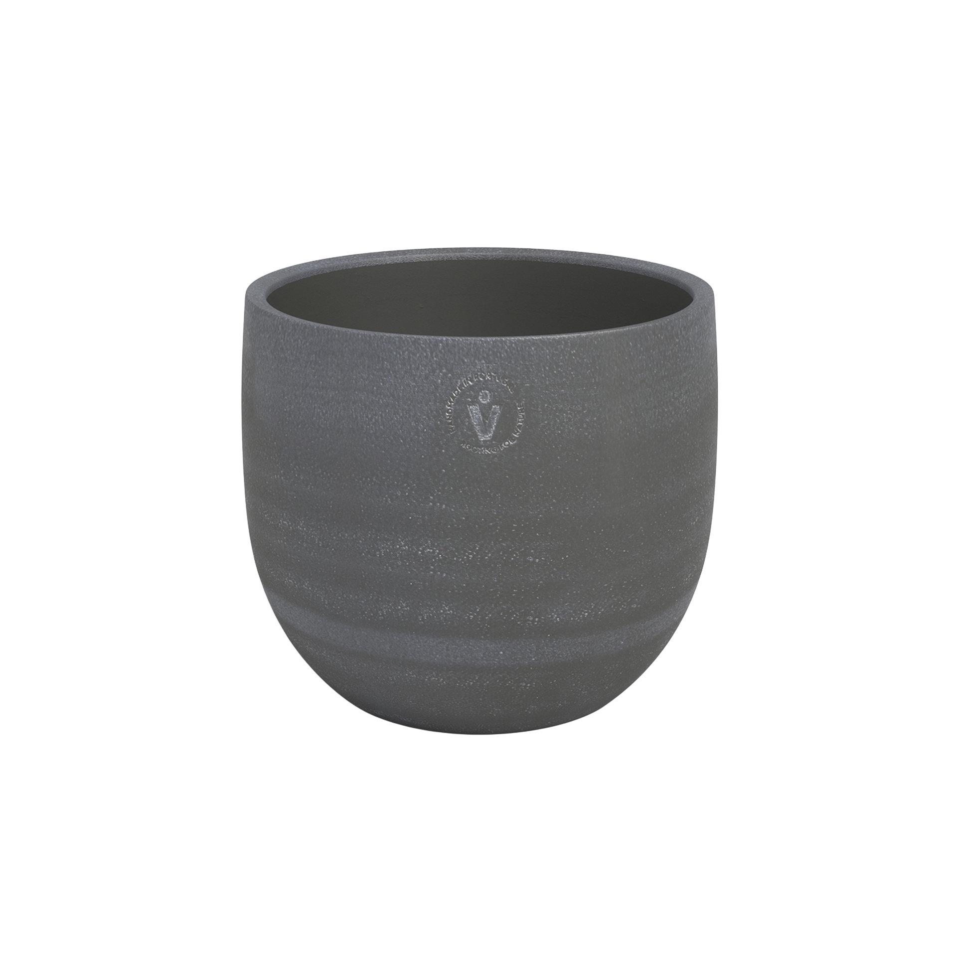 VASO SELENE 21CM ANTRACITE