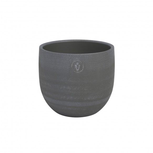 VASO SELENE 21CM ANTRACITE