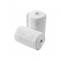LIGADURA GESSO 8CM - 2MT (5UN)
