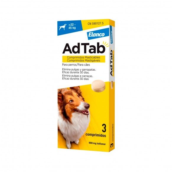 ADTAB CAO 900MG 22-45KG - 3COMP ADTAB CAO 900MG 22-45KG - 3COMP