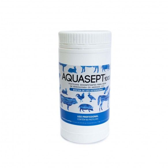 AQUASEPT 1000 - 60 PASTILHAS