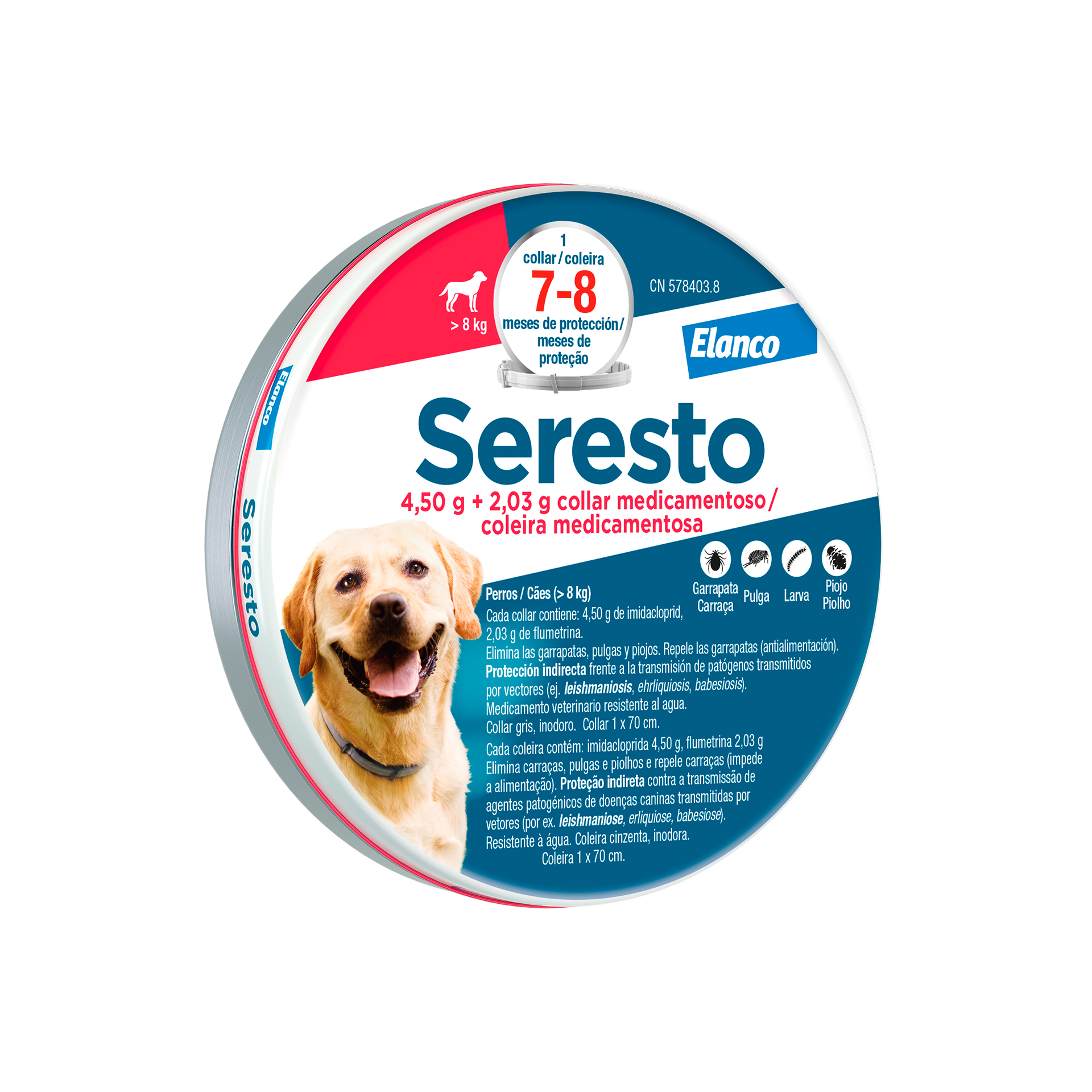 SERESTO COLEIRA CAO