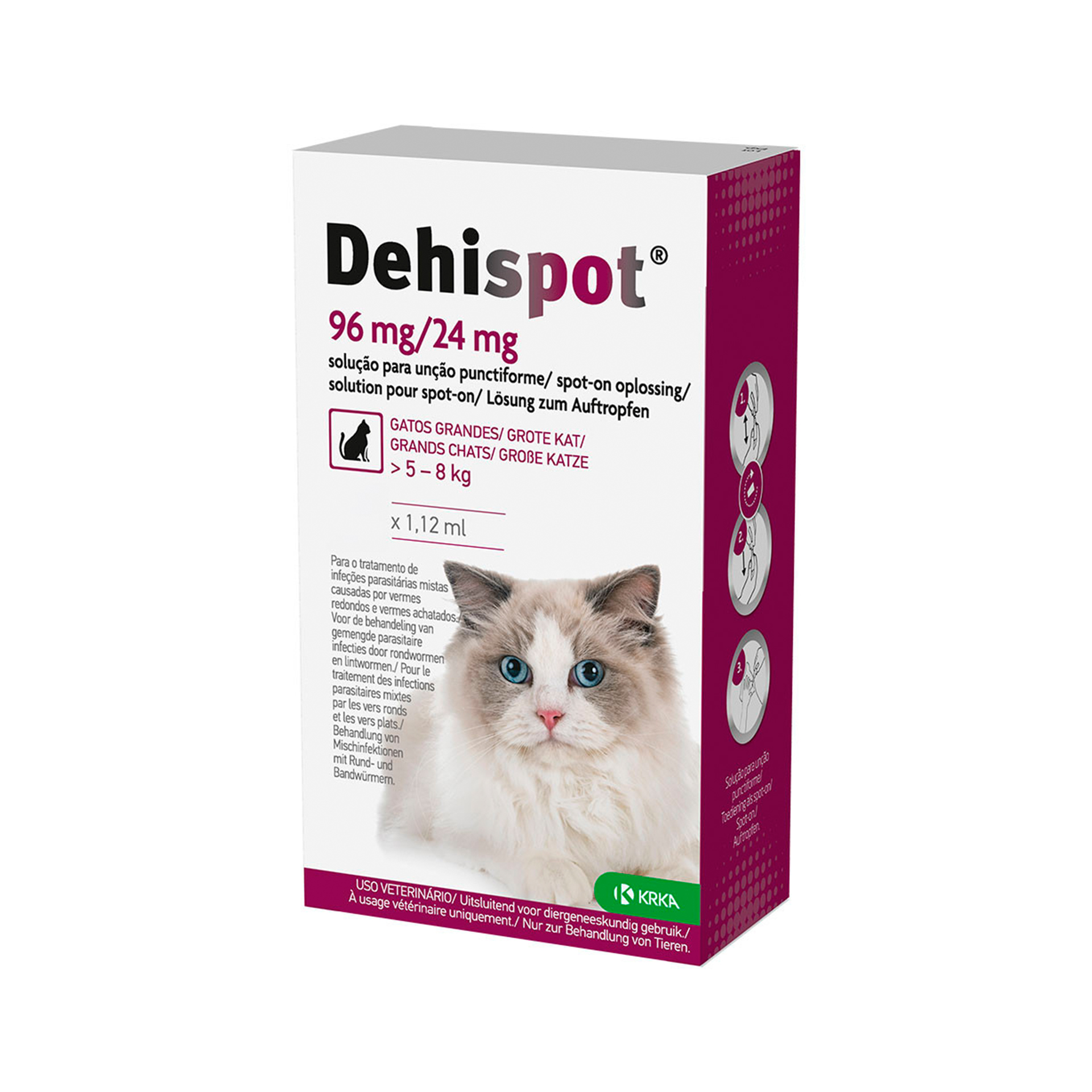 DEHISPOT GATO 96/24MG (5-8KG) - 1PP