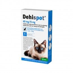 DEHISPOT GATO 60/15MG (2.5-5KG) - 1PP DEHISPOT GATO 60/15MG (2.5-5KG) - 1PP